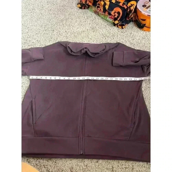 Mondetta Full Zip Athletic Jacket with Pockets Dusty Purple Women's Size XXL - Picture 8 of 9
